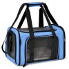 Carrier for Dog Pet Soft Transport Bag Foldable Dog Backpack 4 Open Doors Dog Ventilate Travel Bag Pet Supplies
