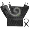 Car Seat Cover for Dogs; Standard Dog Seat Cover for Back Seat Use 100% Waterproof; Scratch Proof Covers for Travel