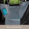 Car Seat Cover for Dogs; Standard Dog Seat Cover for Back Seat Use 100% Waterproof; Scratch Proof Covers for Travel