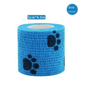 Bottom Anti-wear Dogs Supplies (Option: Blue Feet-75mmto45cm)
